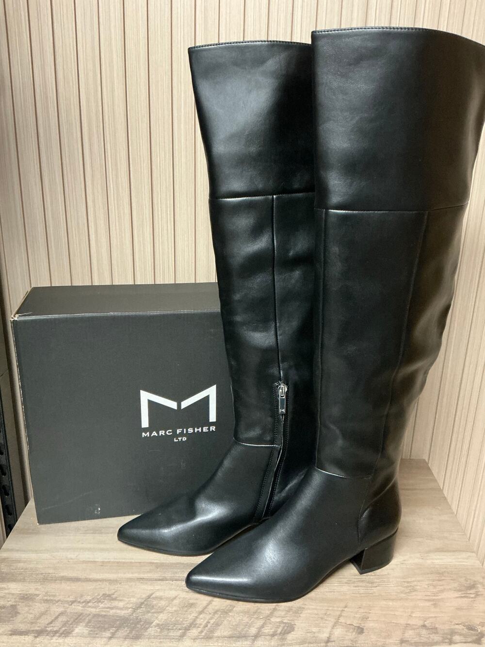 Marc Fisher LTD Lottie 2 Pointed Toe Tall Boots Size 6.5 NWT